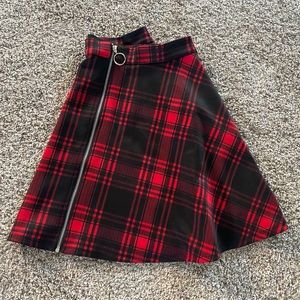 Hot Topic Plaid Skirt